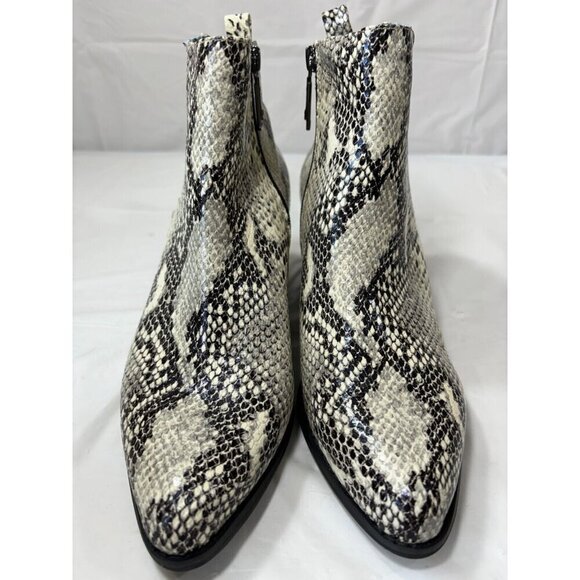 Blondo ELVINA Faux Snakeskin Waterproof Bootie Size 8.5 M - Picture 5 of 13